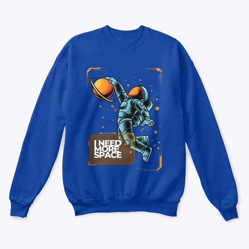 "I Need More Space" Astronaut Tee