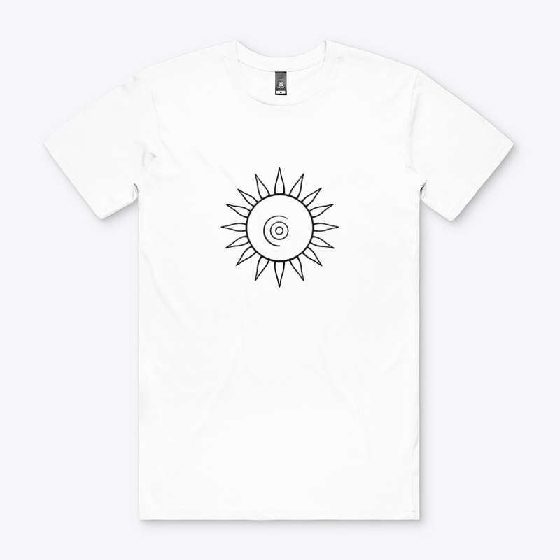 Radiant Sun Spiral Tee