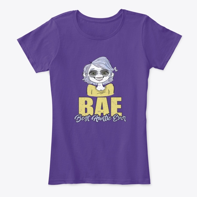 Bae - Best Auntie Ever Cool T Shirt