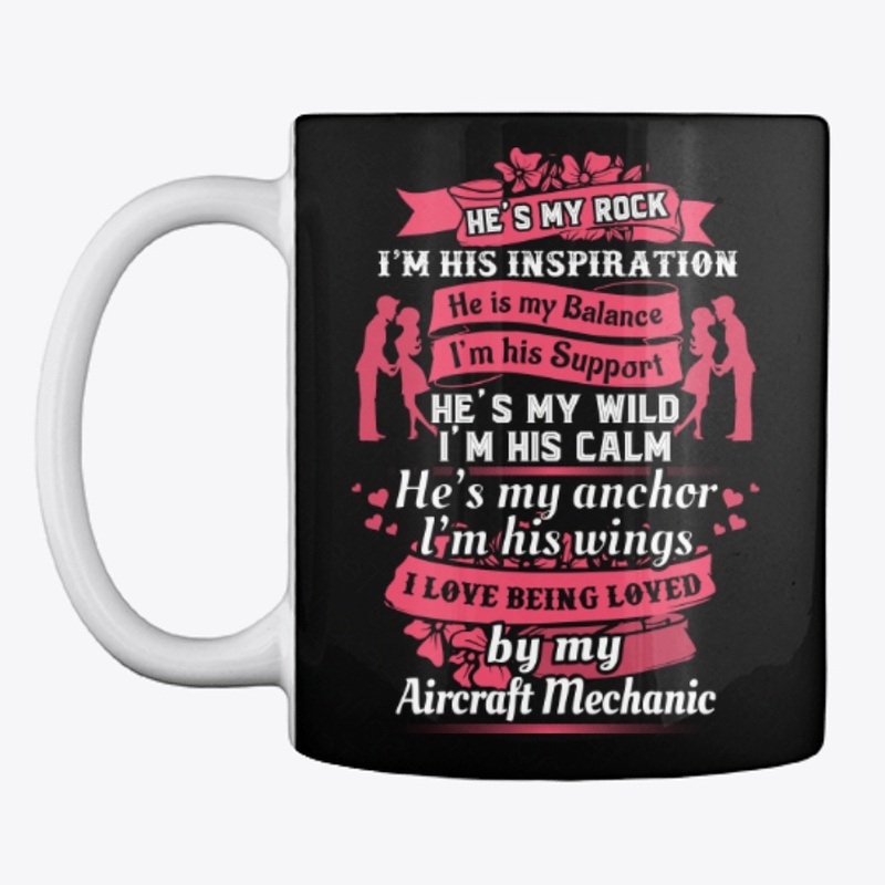 Adored Aircraft Mechanic's Lady