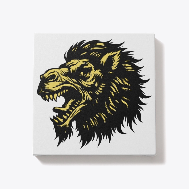 Angry Camel Head Design