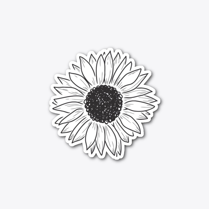 Women's Sunflower Graphic