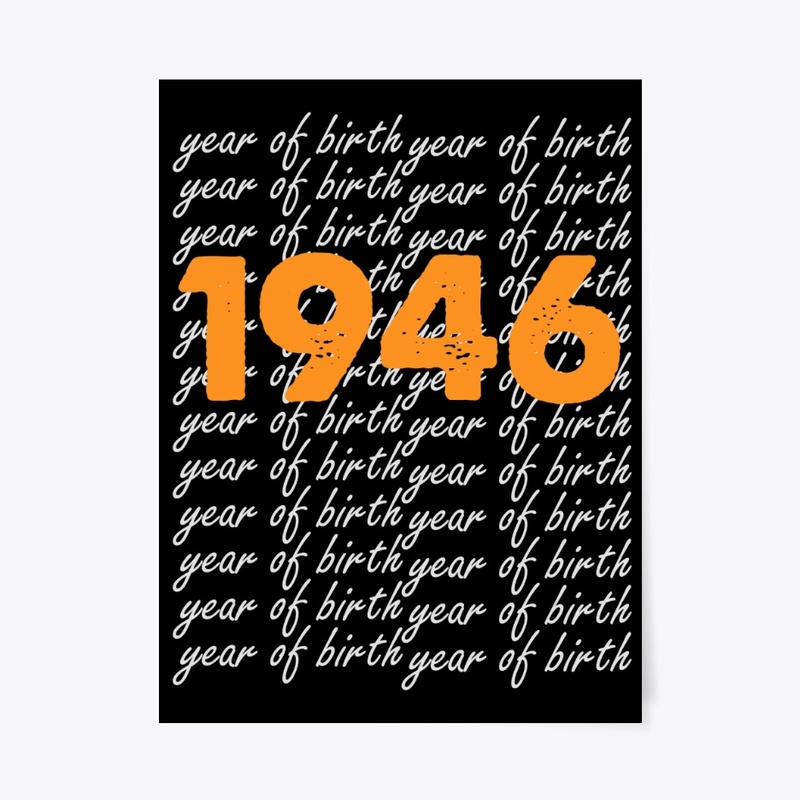 1946 Birthday Gift For Men Women