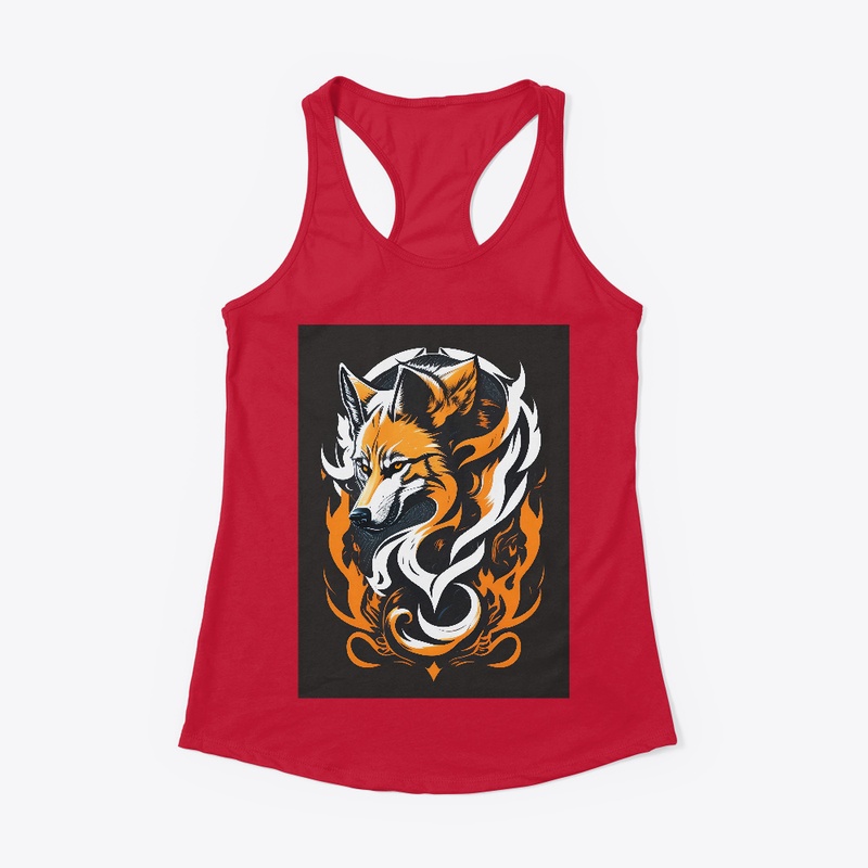 "Fox in a Spring T-Shirt" Clever