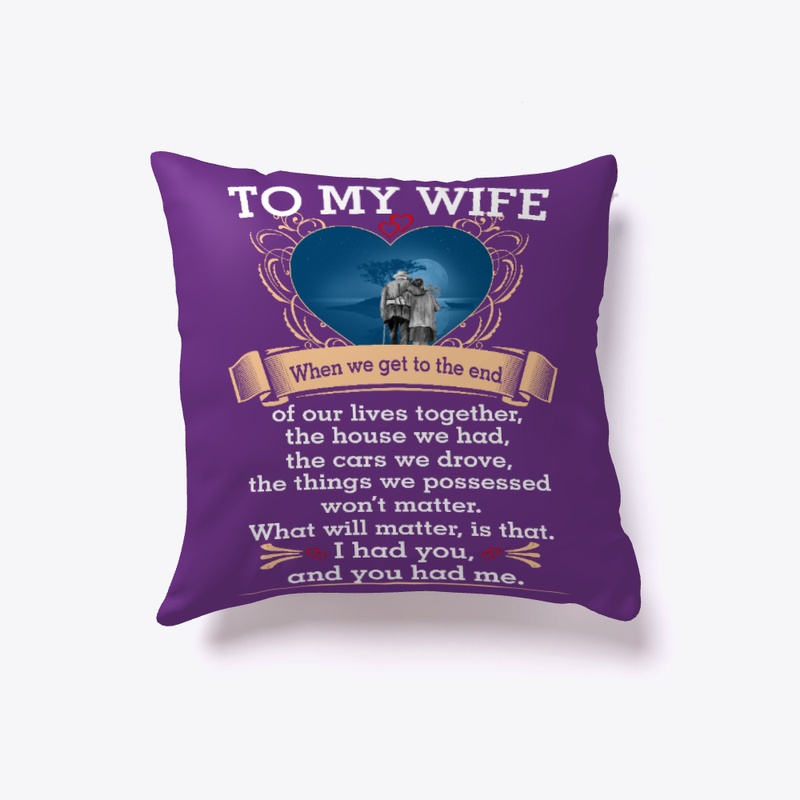 To my wife