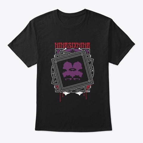Acid Manson Black T-Shirt Front