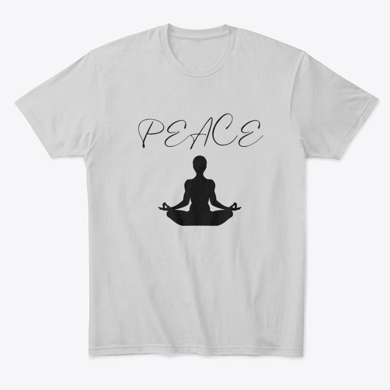 Peace with yoga T-shirt