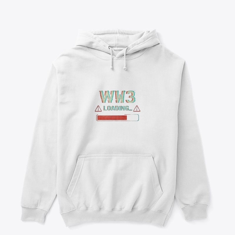 WW3 Loading... Glitch Art Tee