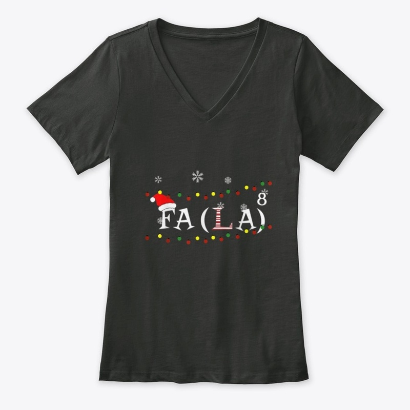 FA (LA)8 Funny Christmas Math Shirt