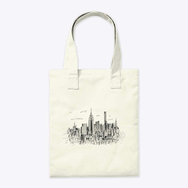 NYC Skyline Tote Bag