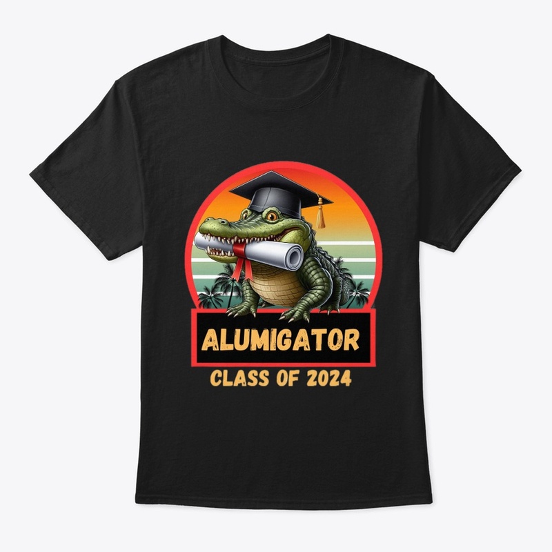 Alumigator graduation t-shirt