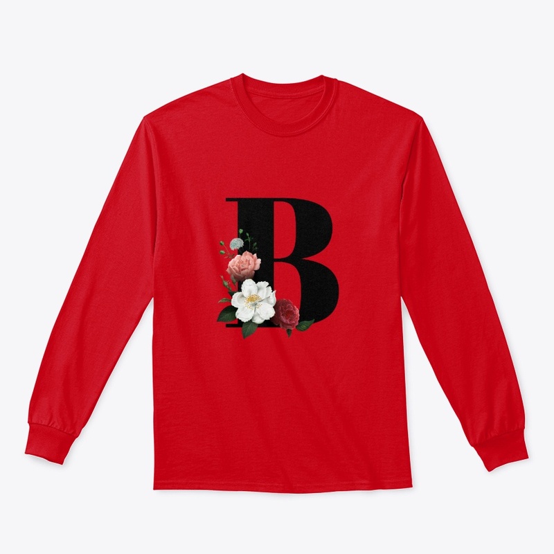 Floral Letter B