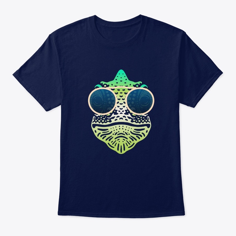 Cute Chameleon in Sunglasses (clr+sg08)