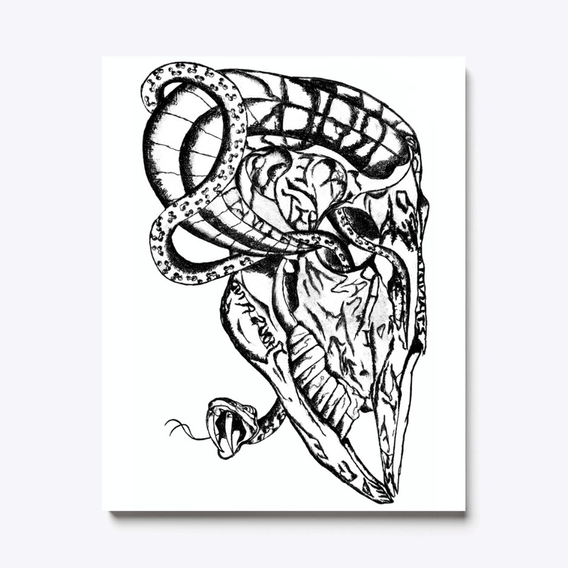 Viper Ram Skull