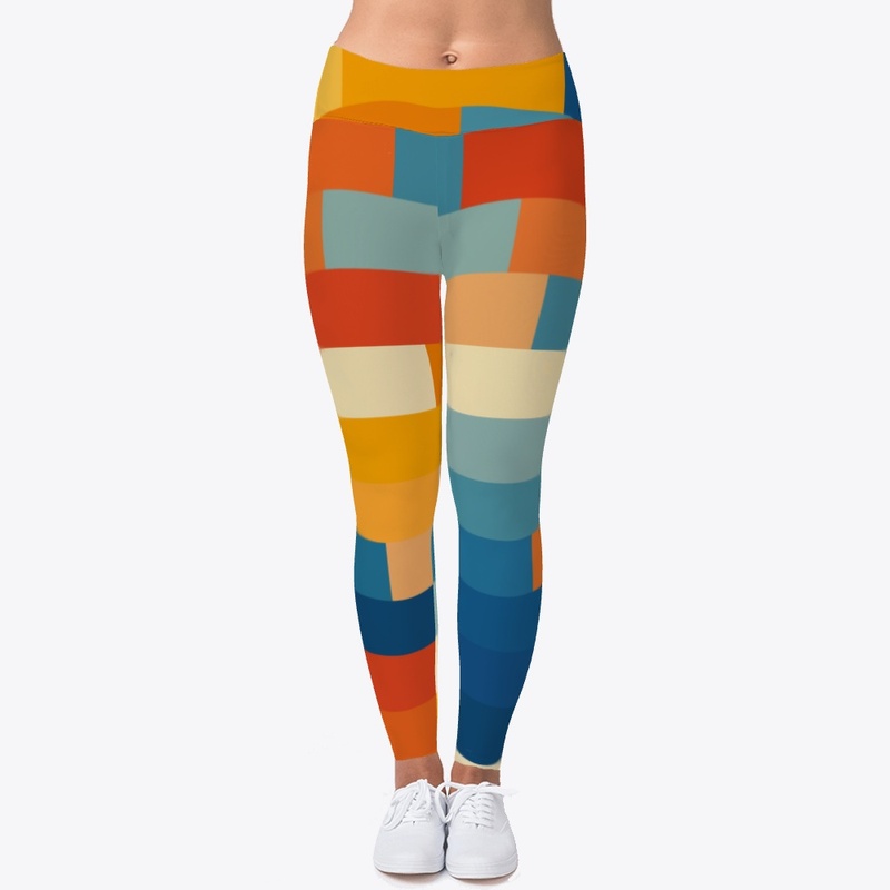 Colorful Retro Colored Bricks