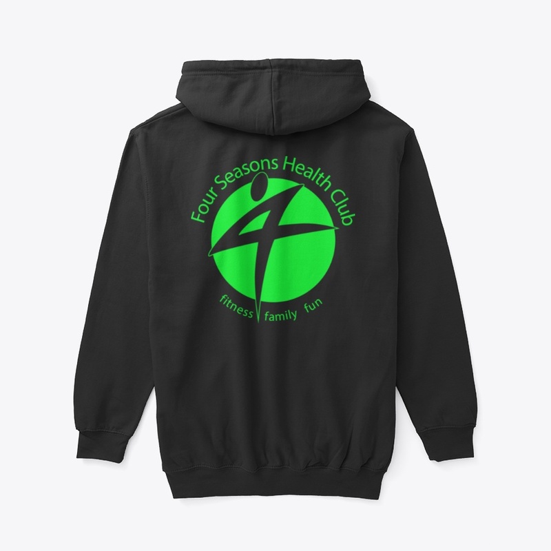 4 Seasons Logo Green Zip Hoodie