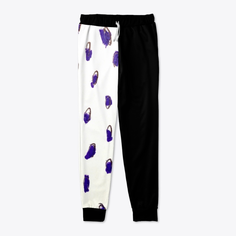 Abstract Purple Dots