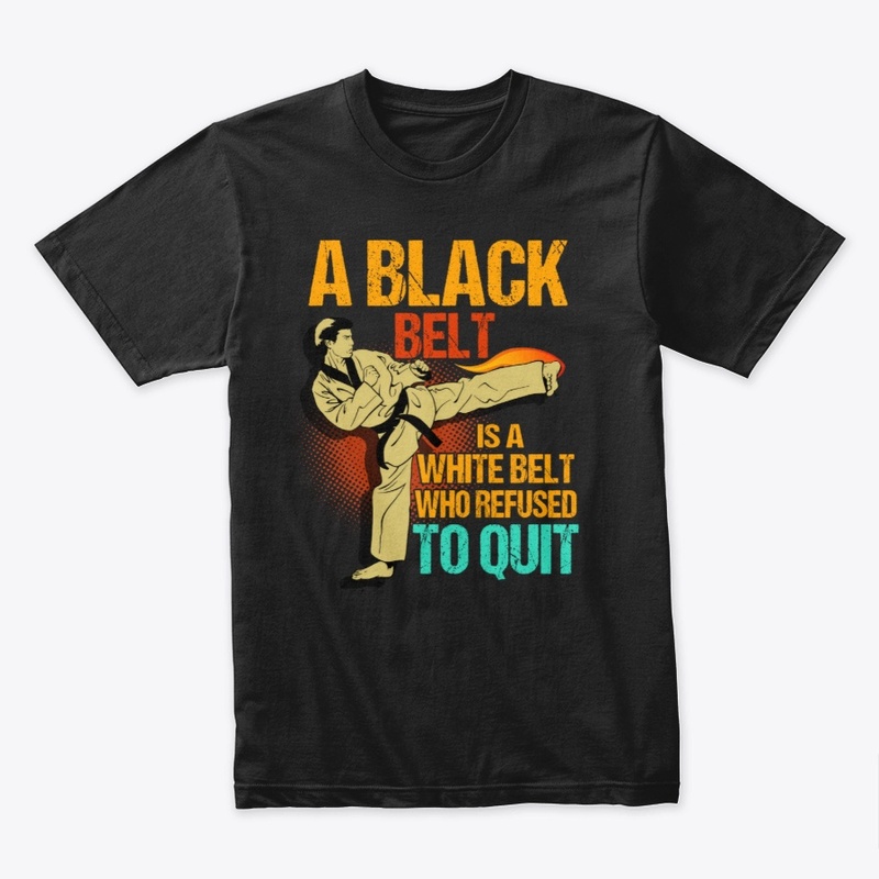 Taekwondo And Karate Black Belt Martial