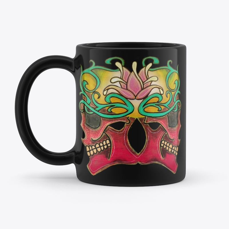 Twin Skull & Lotus