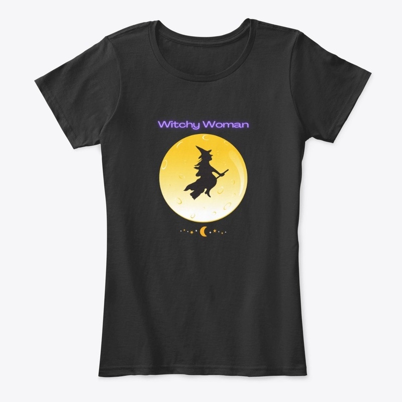 Witchy Woman Halloween T Shirt