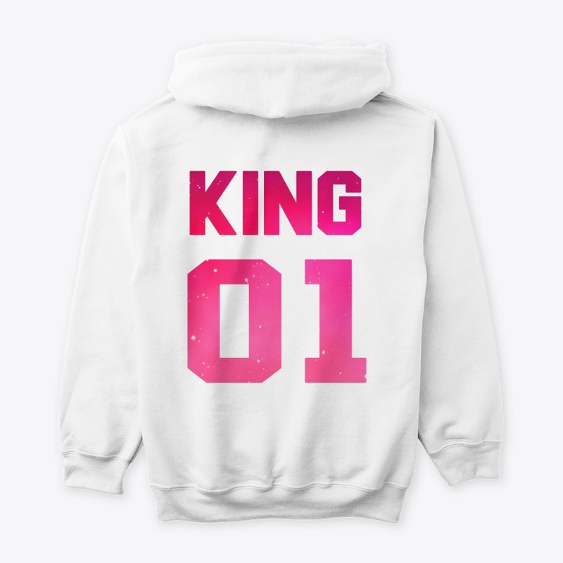 King and Queen Hoodies-A
