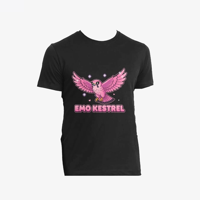 Kestrel of Emotion in Emo Fantasy Style