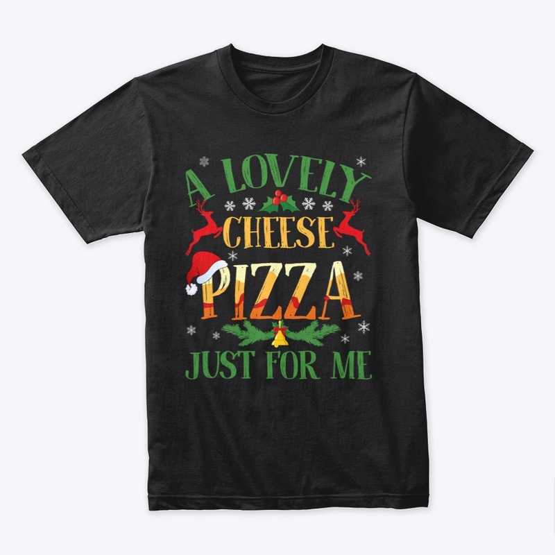 Christmas Alone Home  Cheese Pizza