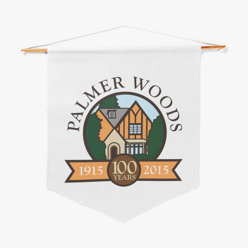 Centennial Logo / White Pennant