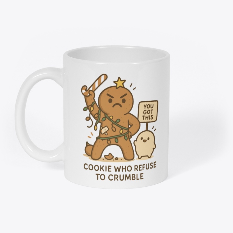 Cookie Who Refuse to Crumble Design