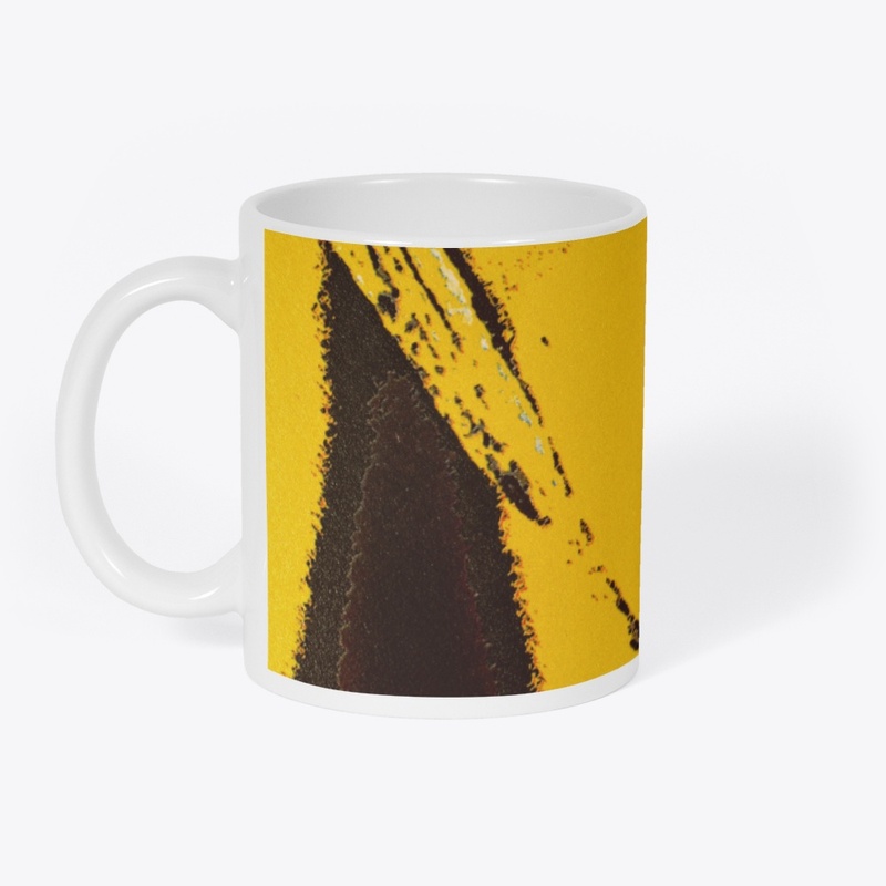 yellow and black design	