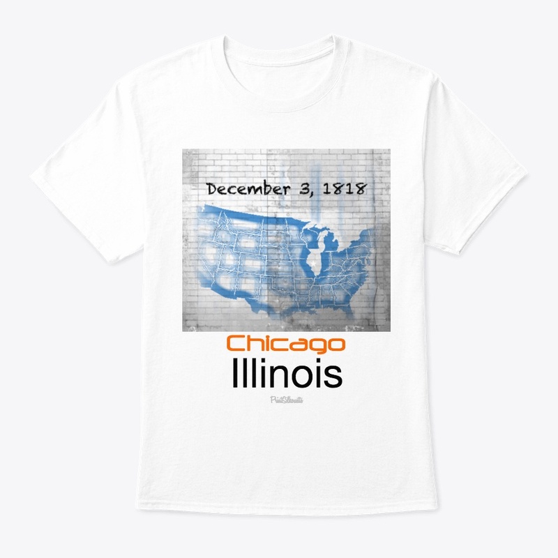 USA Tee Shirt - Illinois