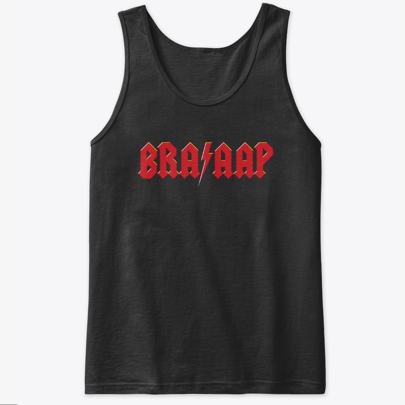 Braaap logo rock band style