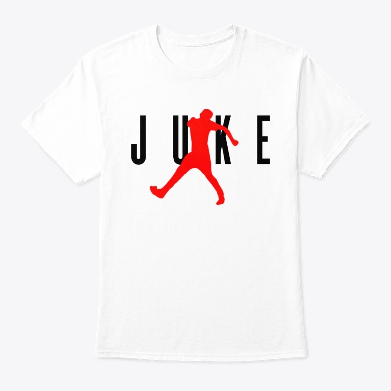 "Juke" Crewneck Tee (White)