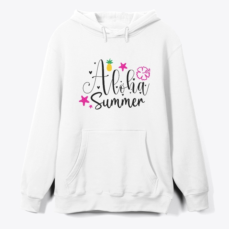 Aloha Summer T shirts and Hoodies