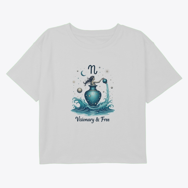 Aquarius Zodiac Design 