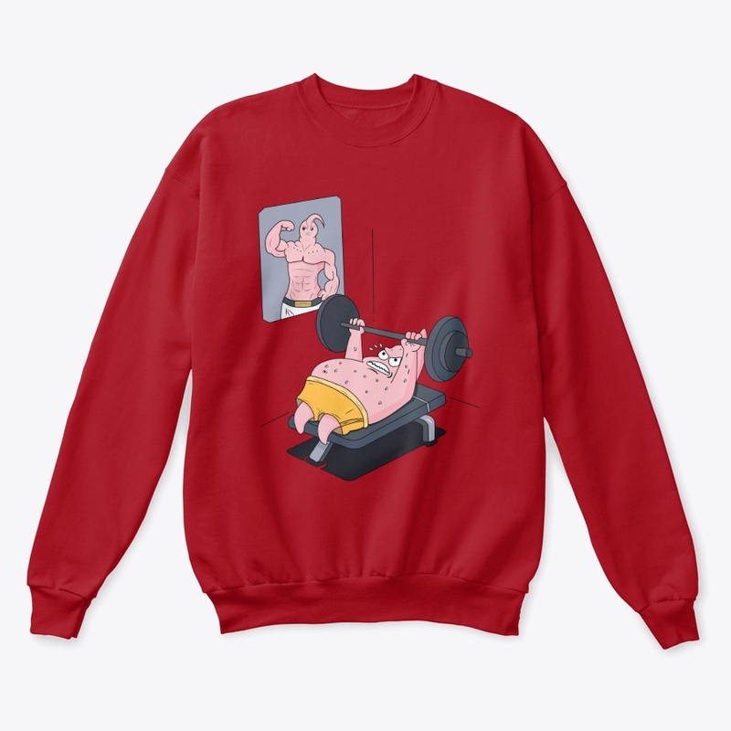 Majin Boo go yo the gym