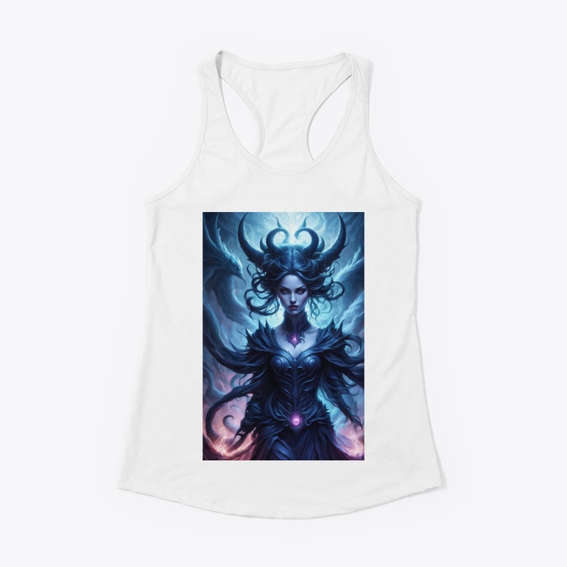 Enigmatic Dark Sorceress