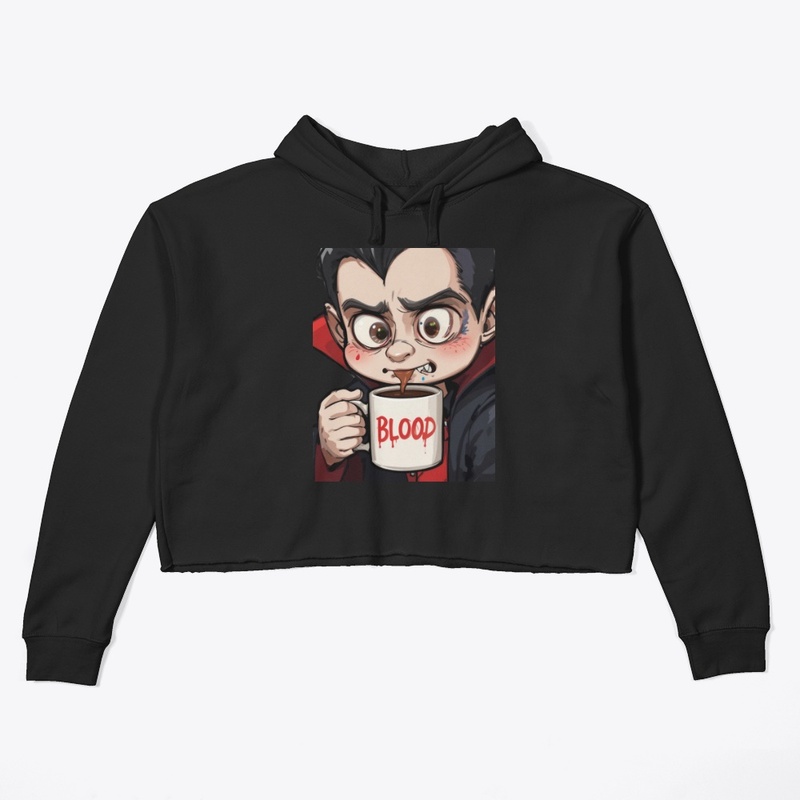 Vampire Coffee Halloween Tee