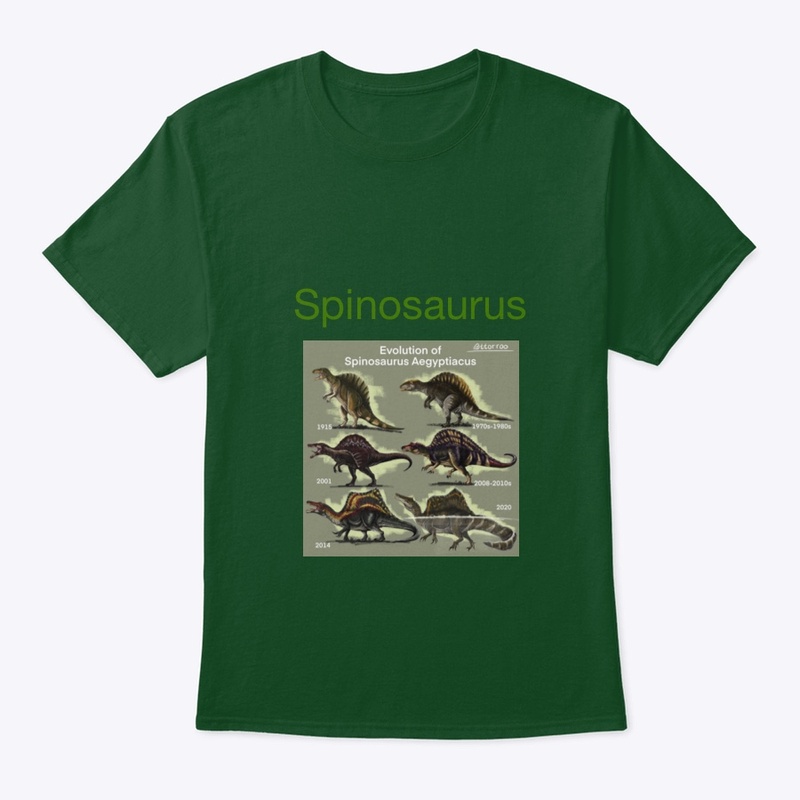 Spinosaurus evolution shirt 