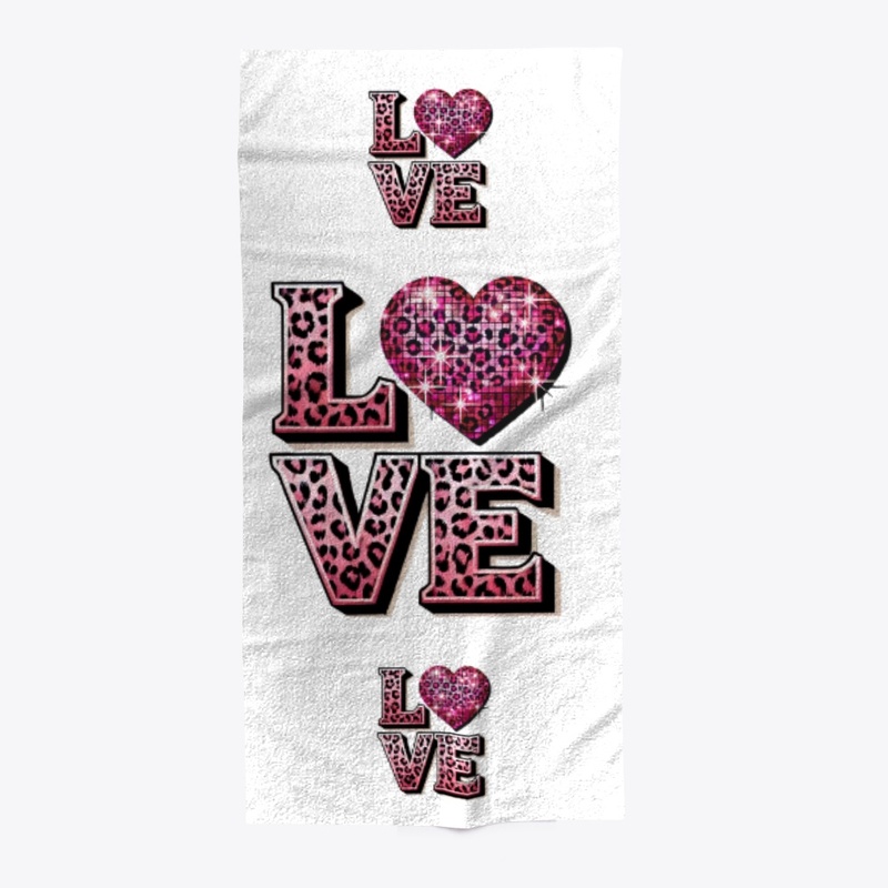 Classic Coquette Glitter Valentine Heart