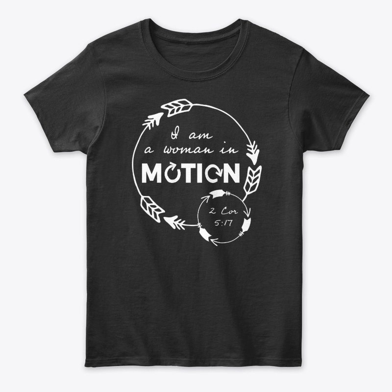 Women in Motion Arrow Circle Dark Shirts