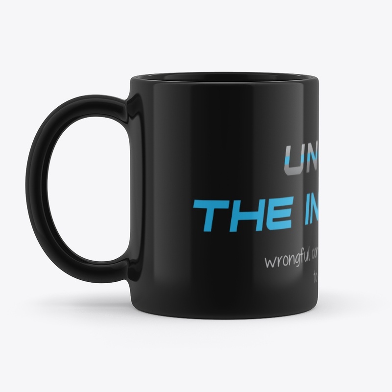 "Uncuff the Innocent" Black Coffee Mug