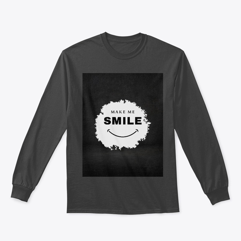 "Make me smile logo" tshirt
