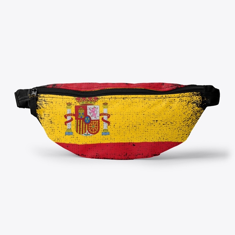Distressed Flag of Spain
