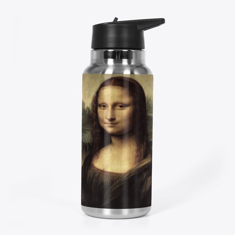 Mona Lisa by Leonardo da Vinci repro.