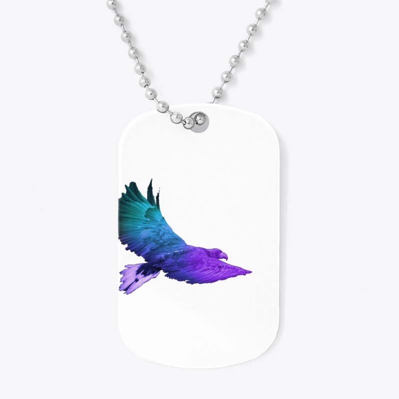 Cool eagle colorful design 