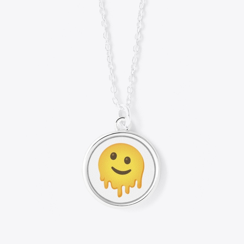 smile face pendant