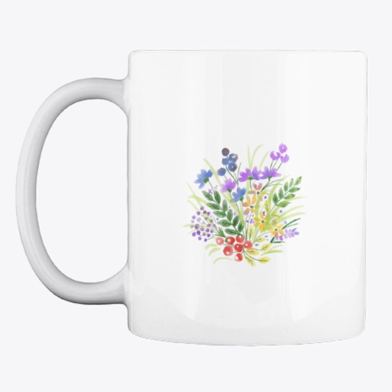 flower bouquet watercolor