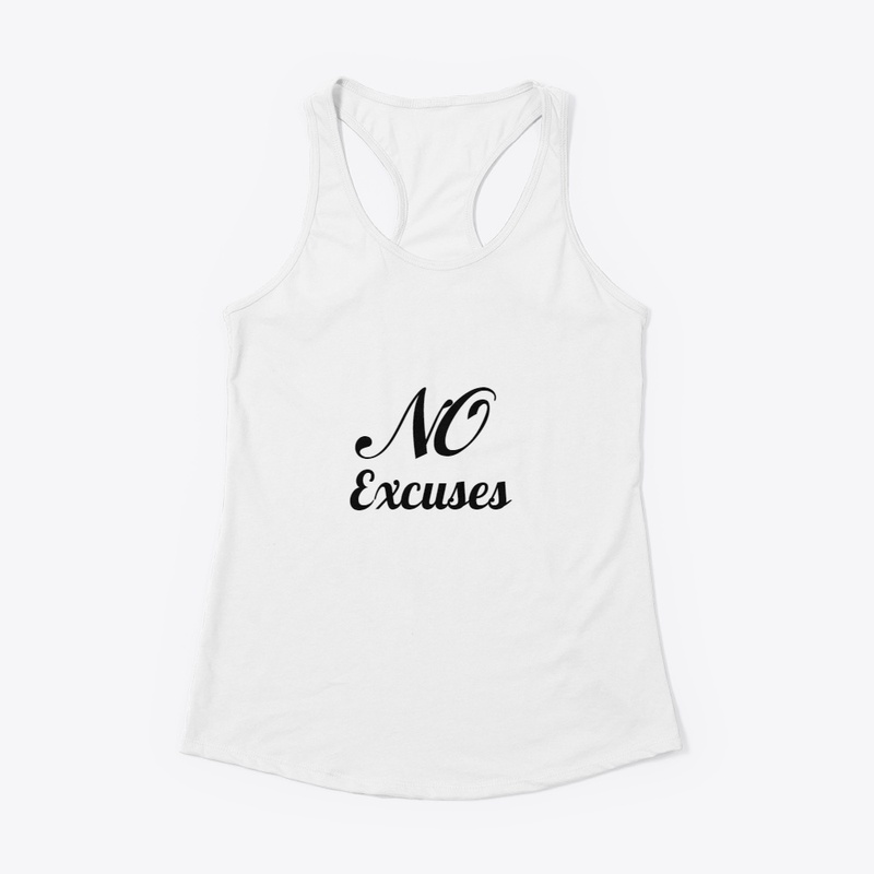 NO EXCUSES CERAMIC MUG