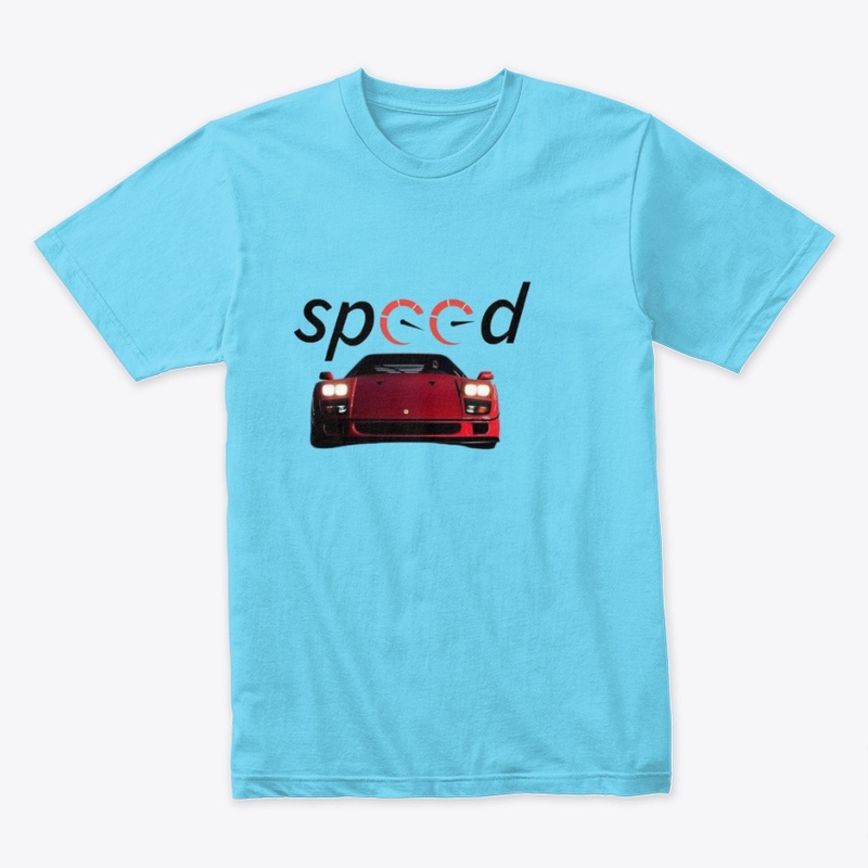 Speed Mode On.Bold Design for Car Lovers
